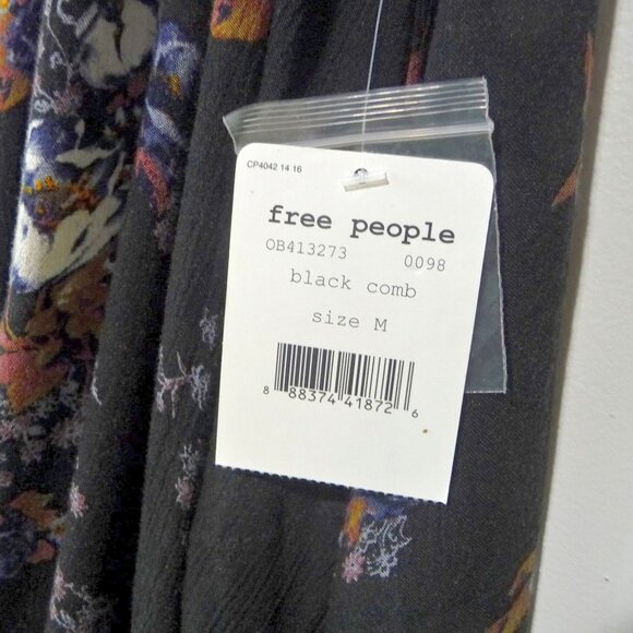 FREE PEOPLE SNAP OUT OF IT DRESS TUNIC MEDIUM - Picture 6 of 12